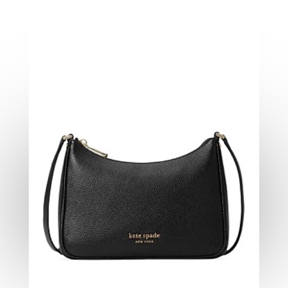 Kate Spade Black Pebble Leather Crossbody Purse (BRAND NEW WITH TAGS!)